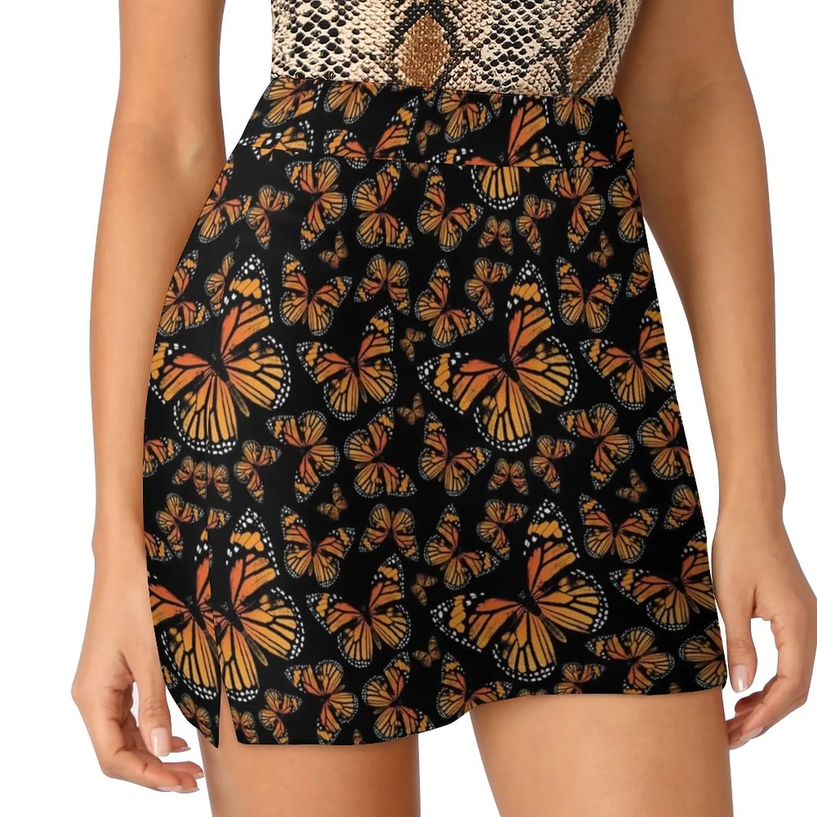 

Monarch Butterflies Monarch Butterfly Vintage Butterflies Butterfly Patterns Mini Skirt Skort for women Womens dresses