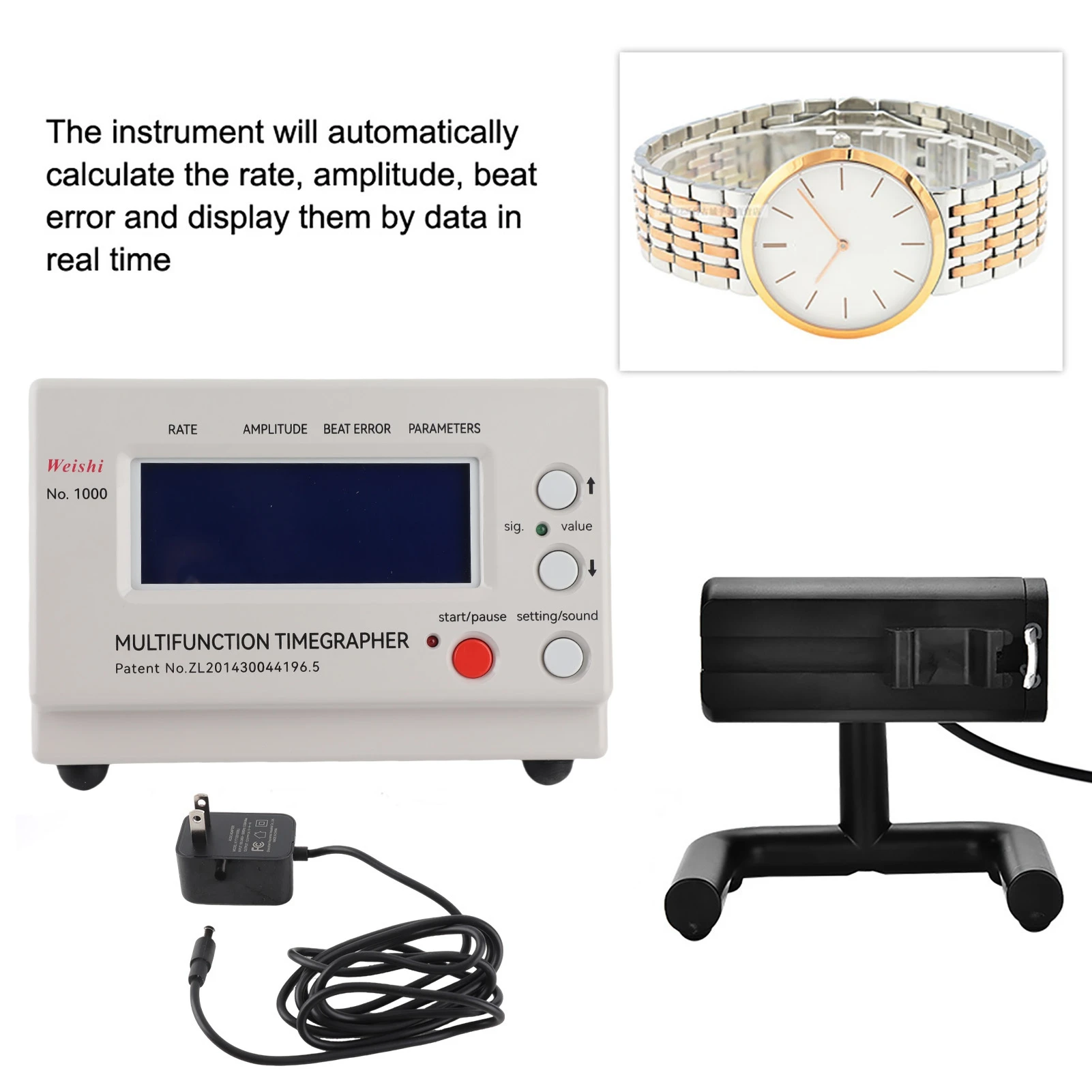 

Timegrapher Mechanical Watch Tester Timegrapher Multifunctional Mechanical Watch Tester Timegrapher Watch Timing Machine Tools