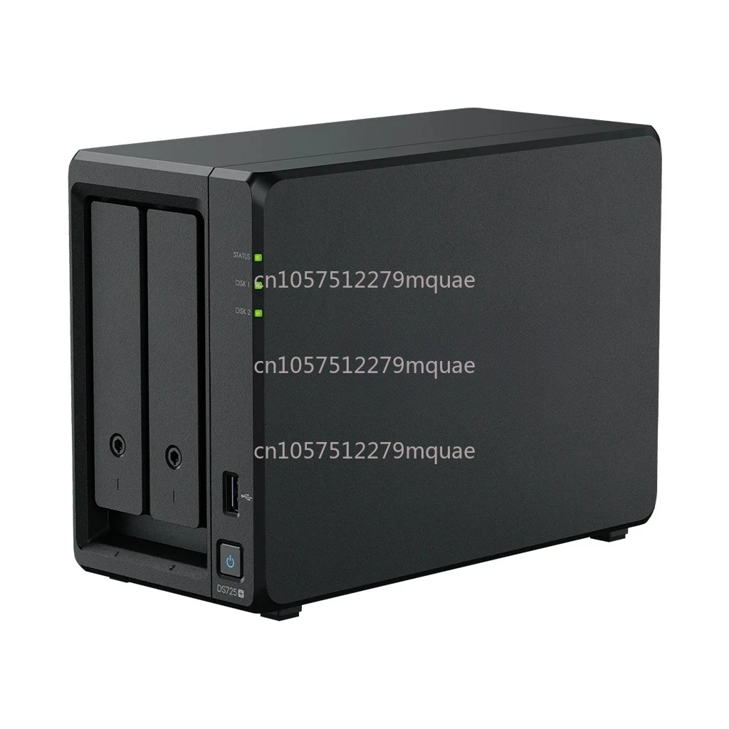 DS725+ 2-Bay NAS DiskStation Network Cloud Storage Server 2.5GbE 4 GB DDR4 ECC SODIMM