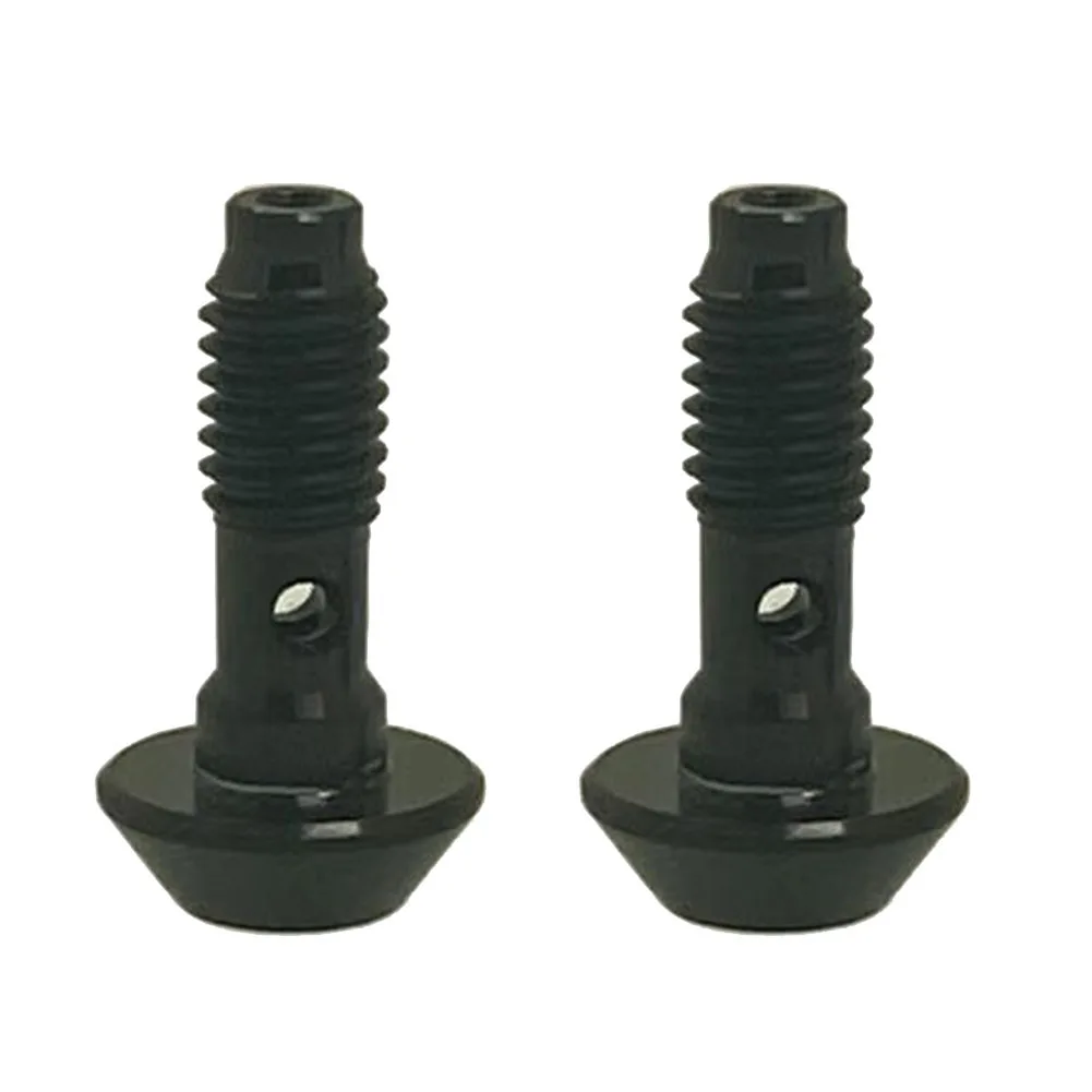 Bolts Set Bike Screws For Banjo Replacement 2pcs Black BrakeLine For For MT2 MT4 MT5 MT6 MT7 MT8 Durable