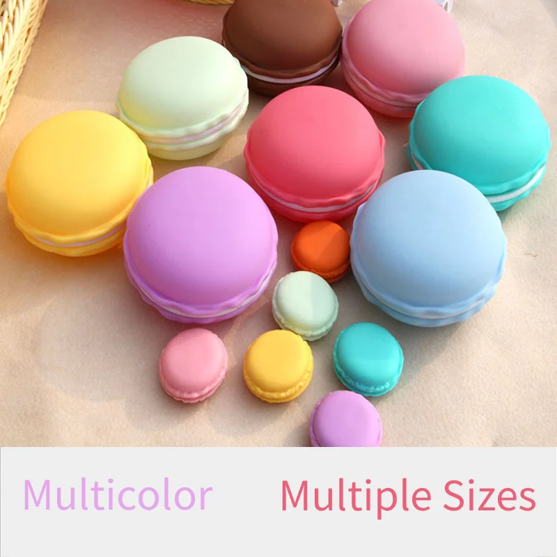 

Macaron Jewelry Box 10pcs Bulk Earring Necklace Storage Portable Cute Gift Box Candy Color Organizer