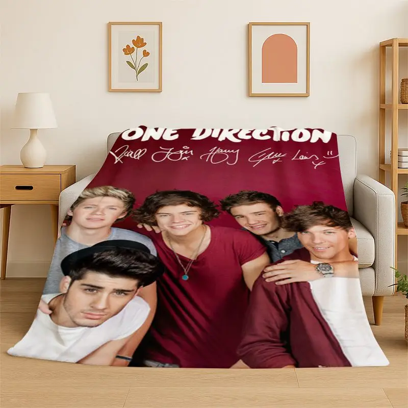 Popular One D-Direction Singer 1D Soft Flannel Throw Blanket,Warm Cozy Blanket for Bed,Couch,Sofa,Bedroom,Living Room,Travel