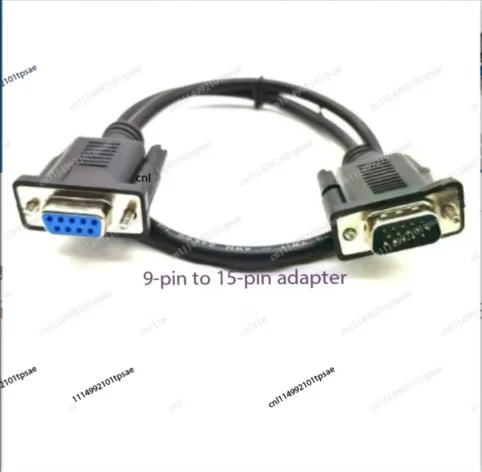 VGA cable to RS232 male-to-male DB9 hole to 15 pins, three rows to 9 pins, nine pins serial port data cable
