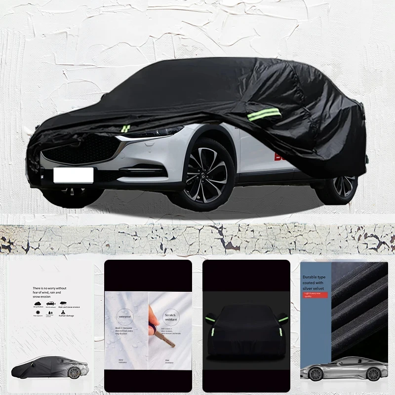 For Mazda-CX-4 Auto Anti snow Anti dust Anti-uv Anti peeling paint And Anti Rainwater 210t Car cover protection