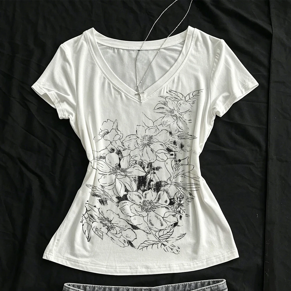 Top Umbilical Y2k Retro, Estét - Summer Clothing Y2K avaliação e preço