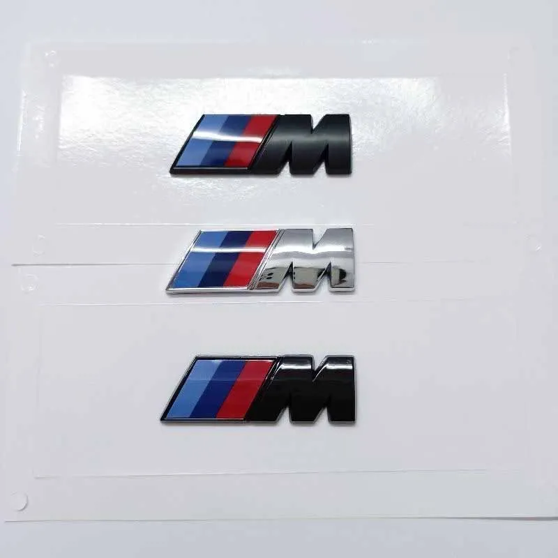 

Sporty Style Car Body Stickers - Side Fender & Trunk Decals, Compatible with M3/M4/M5/M6, X3 M/X5 M, F30/F80/G80 Models