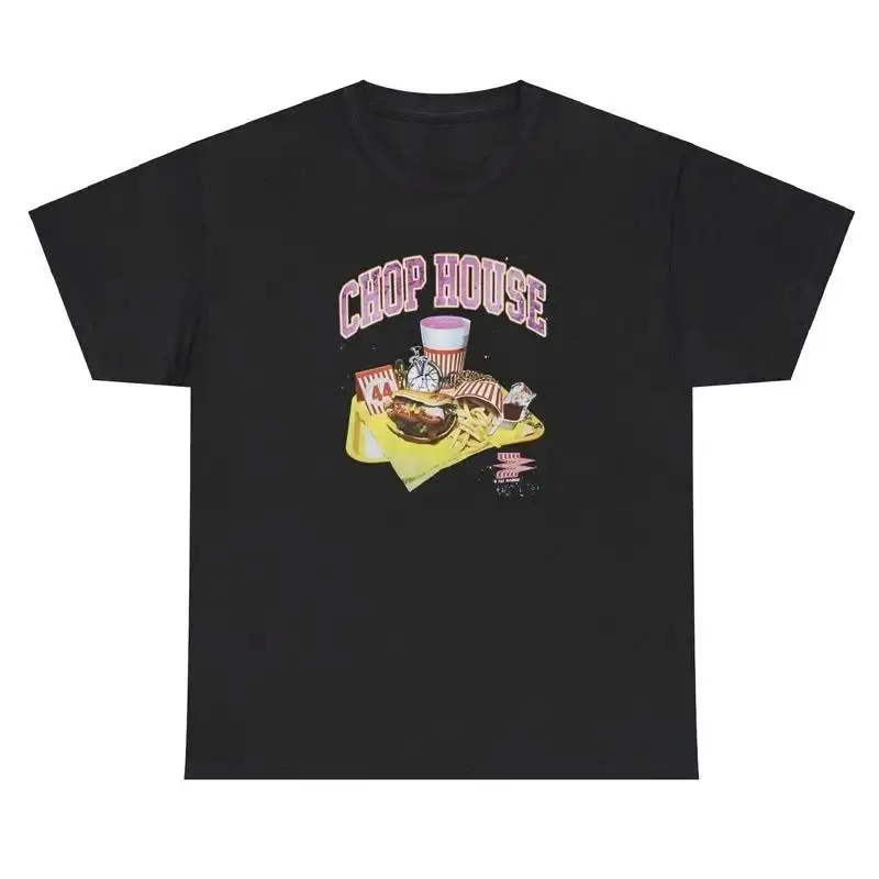 Chop House Lean Burger Rap Style Meme T Shirt Funny Rap Bootleg Graphic Tee