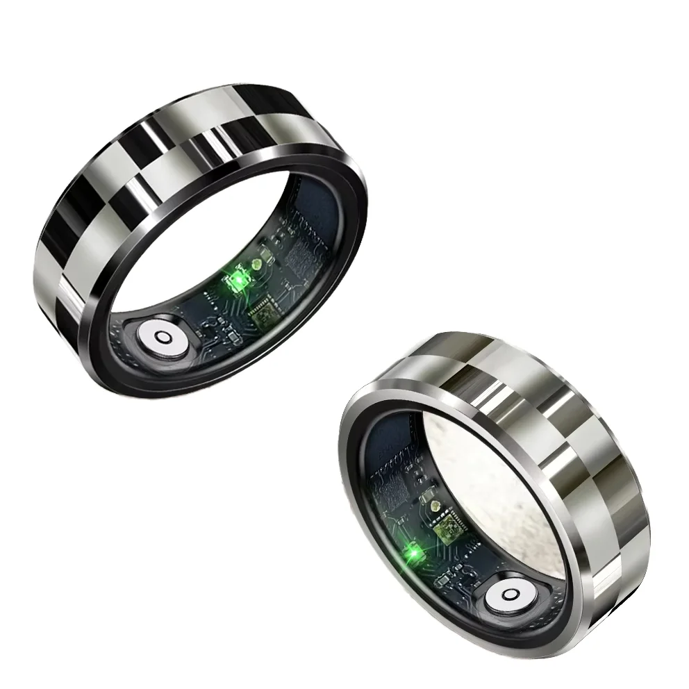 

Новый дизайн умного кольца R9 с беспроводной зарядкой, модный дизайн, приложение EcTri, IP68, для спорта и фитнеса.