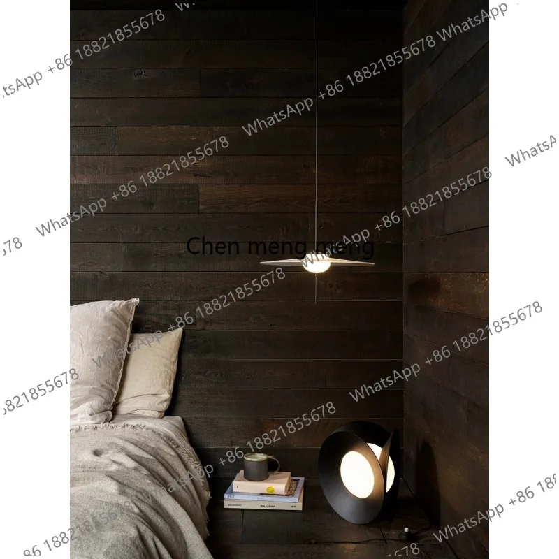 

Rotating restaurant chandelier, Nordic high-end round table, hotel and bed lights
