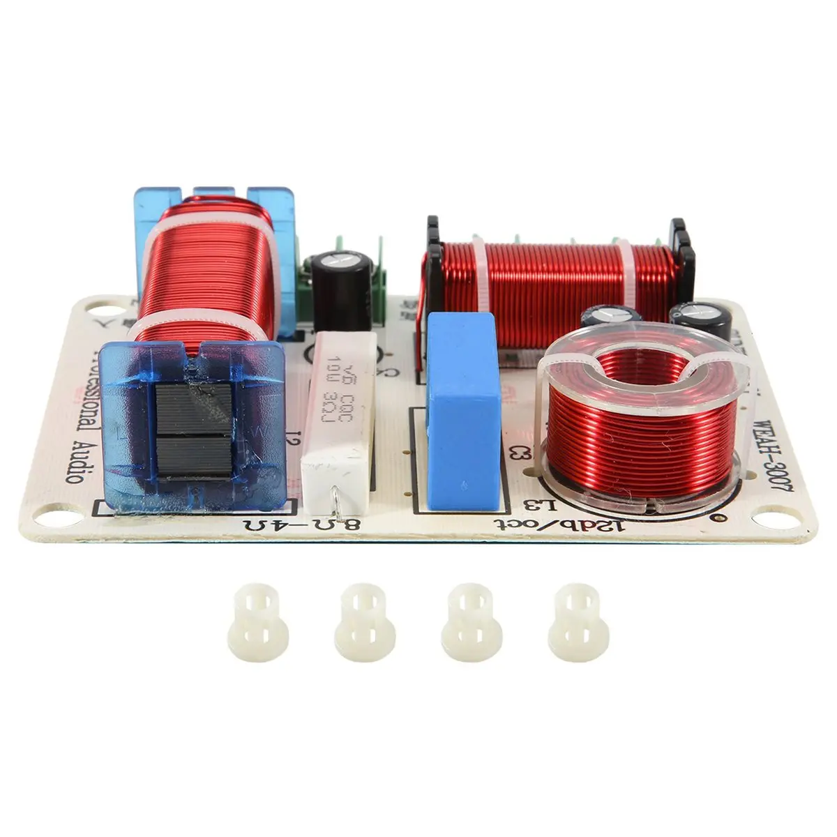 DT60 3 Way Speaker Frequency Divider 300W HiFi Crossover Filter Frequency Distributor for DIY Home Speaker Modification