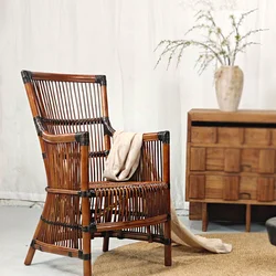 Rattan Chair Wabi Silent Wind Rattan Braided Single Balcony