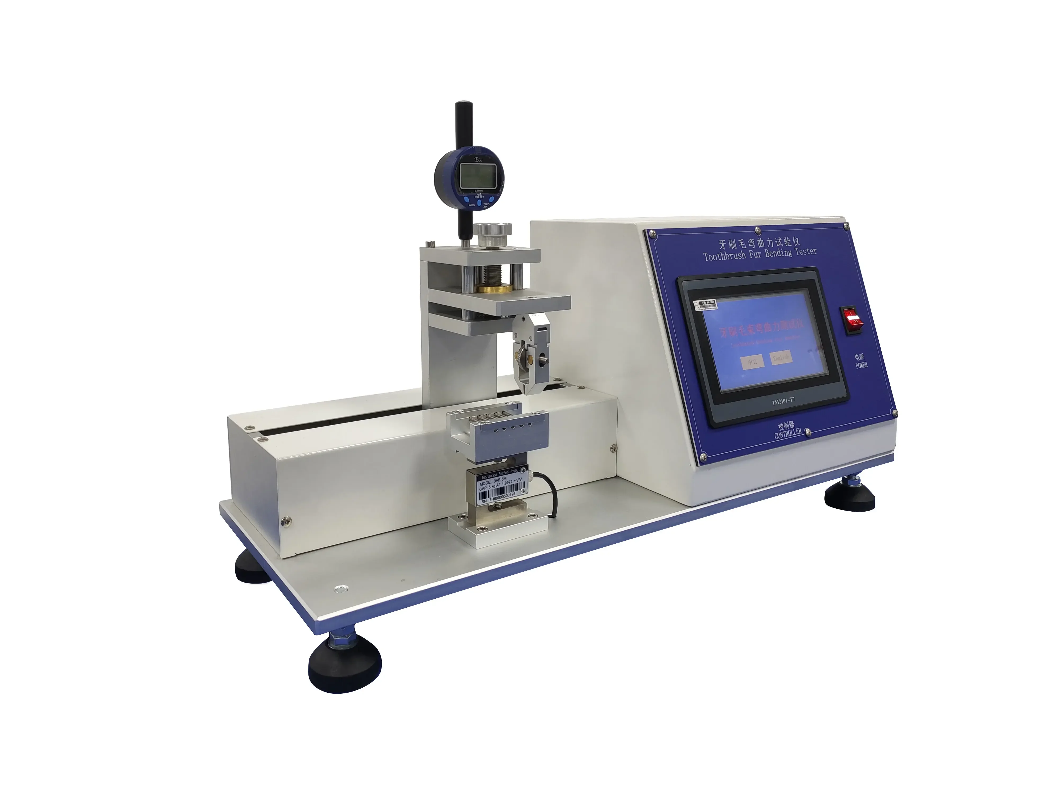 Automatic Toothbrush Filament Flexural Strength Tester Brush Bending Resn Test hine