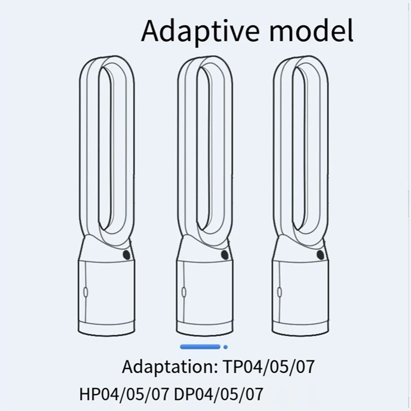Carbon Filter For Dyson TP/HP/DP04/05/07 Pure Cool Hepa Purifier Sealed Two Stage 360 Degree Filter System Accessories