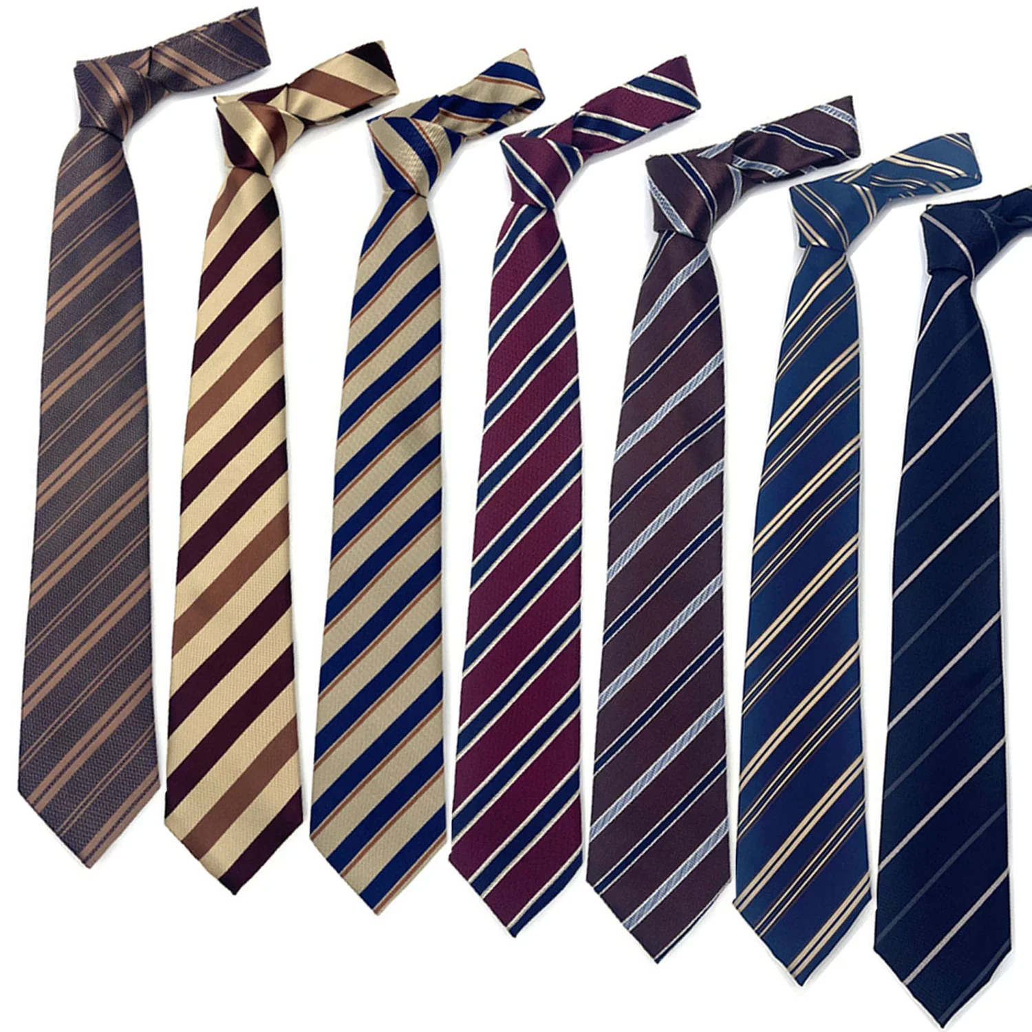 

Wedding Accessories Mens Ties 1200-PIN 8cm/3.15'' Striped Necktie for Men Women Accesorios Hombre Gravatas Masculino Corbata