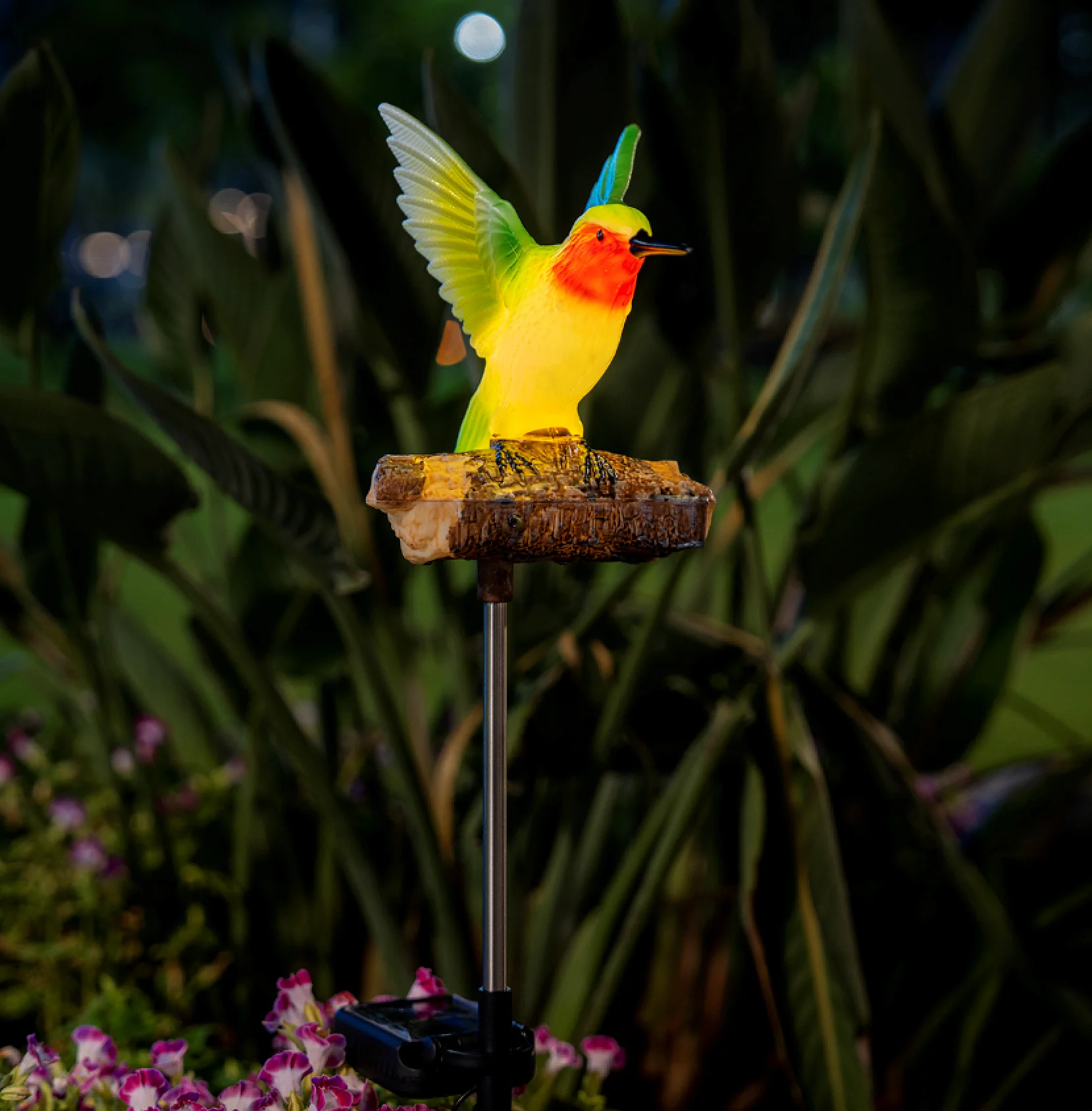 Outdoor Lighting Pathway - Solar-Gartenstatuenleuchte für den Außenbereich, Solar-Gartenleuchte zum
