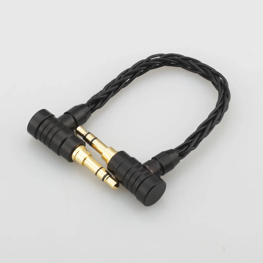 Audiocrast 3.5mm cabo de áudio estéreo extensão macho para macho cabo aux para fones de ouvido, iPods, iPhones, iPads, Estéreos de casa/carro