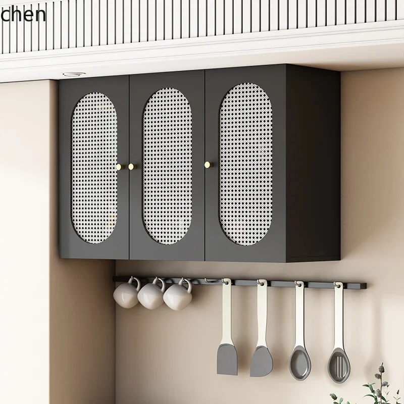 Exclusive Package Installation Style Kitchen Hanging Cabinet Wall Bedroom Balcony Storage Wall Cabinet