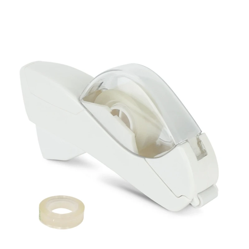 Handheld Automatic Tape Dispenser Tape Cutter with 2Rolls of 12mm Clear Tapes