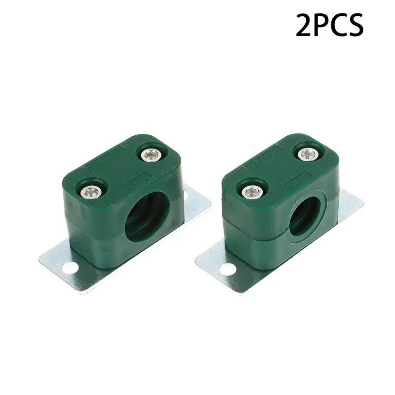2PCS Bolted Clips Assortment Set; Plastic Fasteners for 6/9.5/12.7/19/20/21.3/25/32mm Pipes.