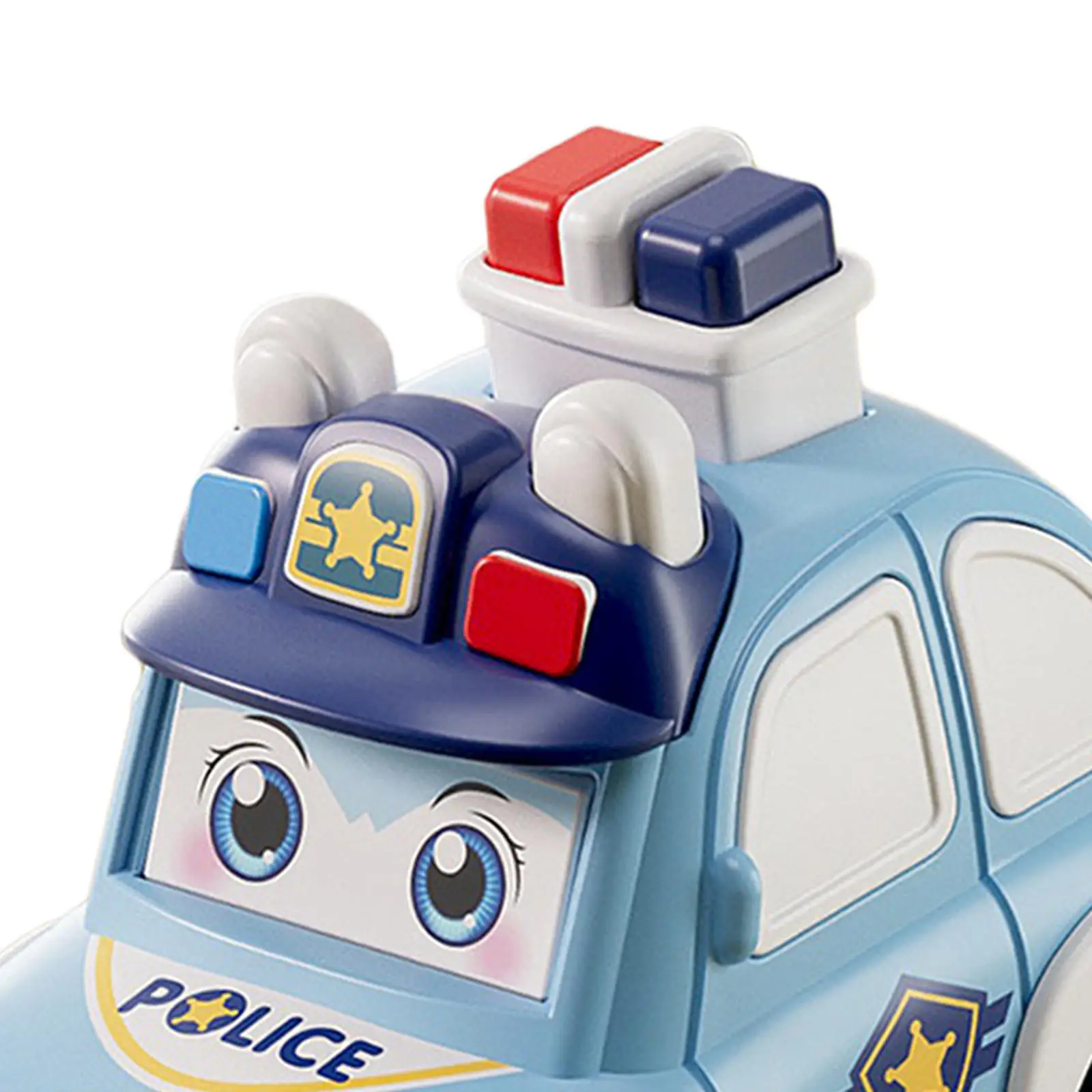 Cute Inertia Toy Car Friction Powered Vehicle Miniature Toy Machine for Children Birthday Gift Early Learning