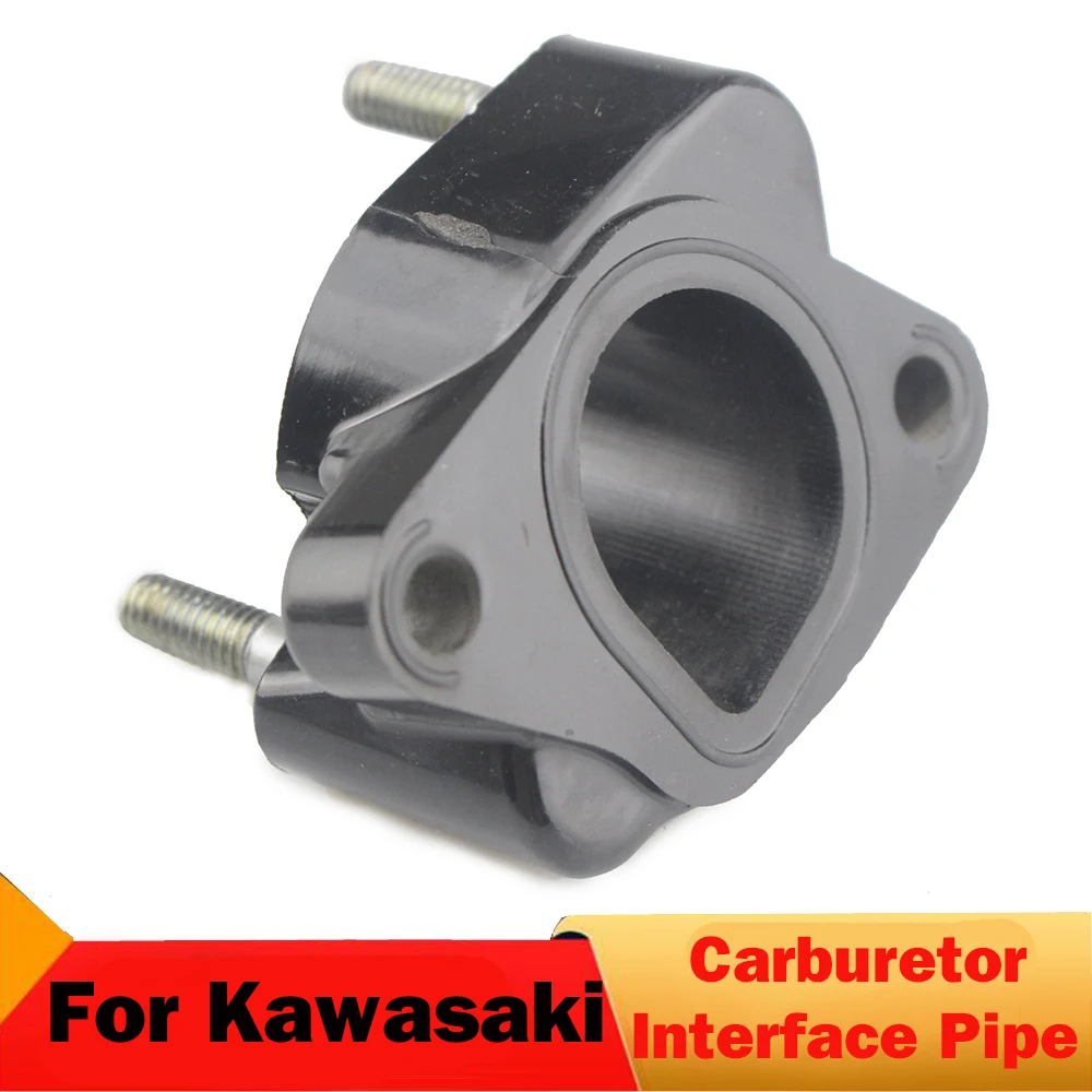 Motorcycle Carburetor Adapter Interface Inlet Intake Pipe For Kawasaki ZRX400 ZR400 ZR400 ZRX-II 16065-1297