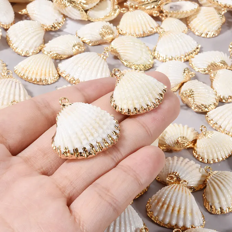 Natural Seashell Conch Pendants for DIY Jewellery Making
