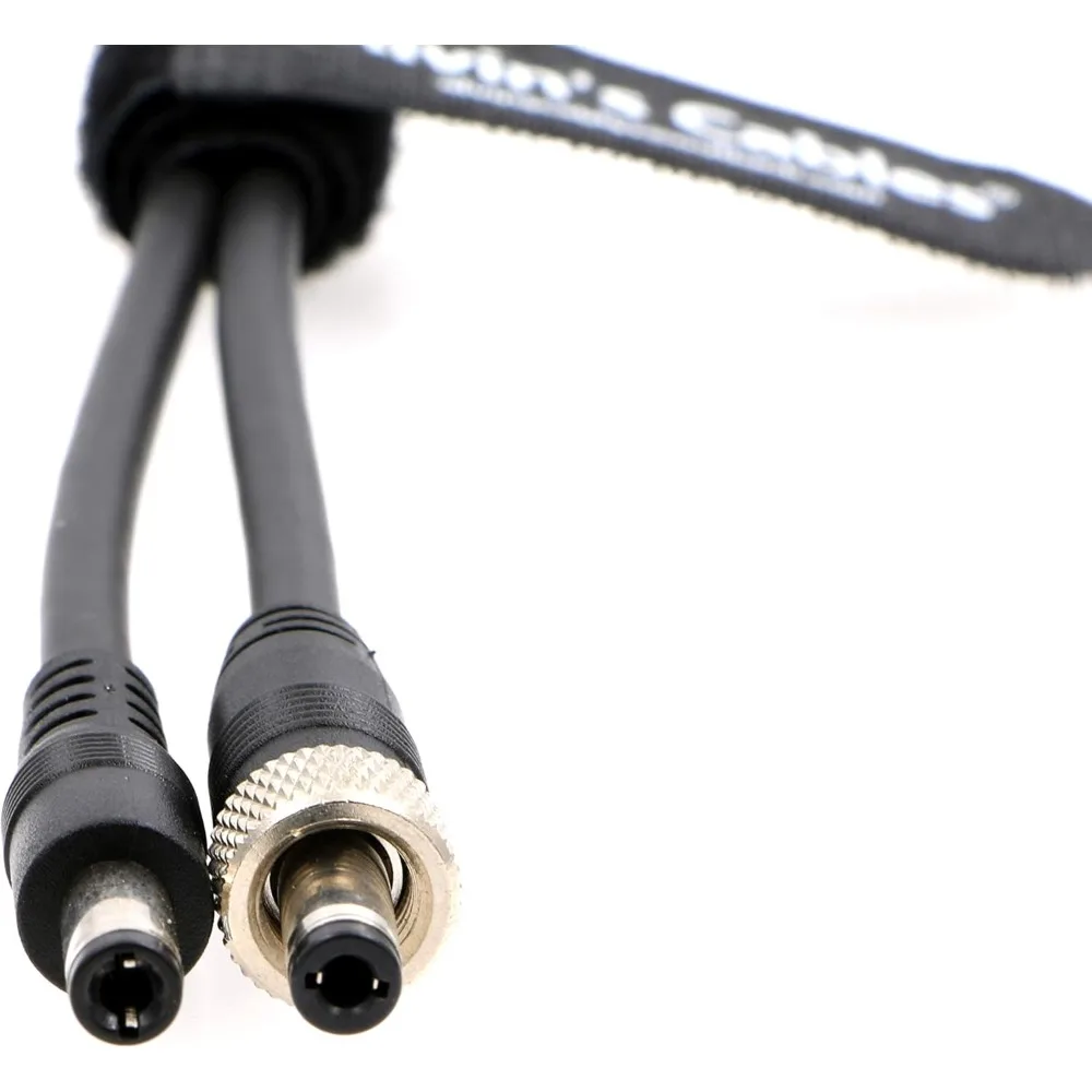 

Alvin's DC Barrel Power Cable Lock - 5.5 2.1 to DC for Video Devices PIX E7, E5, 7 Touchscreen Display Mars 400s - 45cm