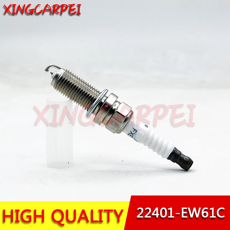 6pcs 22401-EW61C FXE22HR11 Dual Iridium Spark Plug for Nissan 350Z Altima Maxima Murano Pathfinder Quest V6 VQ35 3.5L