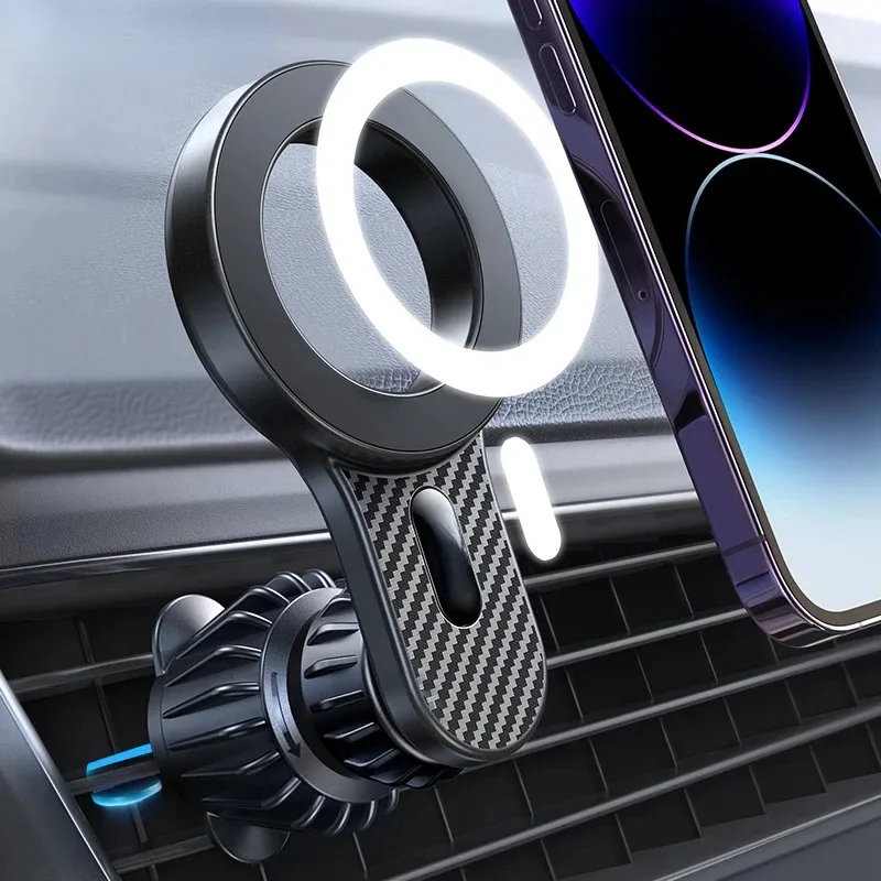 

Magnetic Car Phone Holder Universal Strong Car Air Vent Phone Mount Compatible with iPhone Samsung LG Google Pixel, etc
