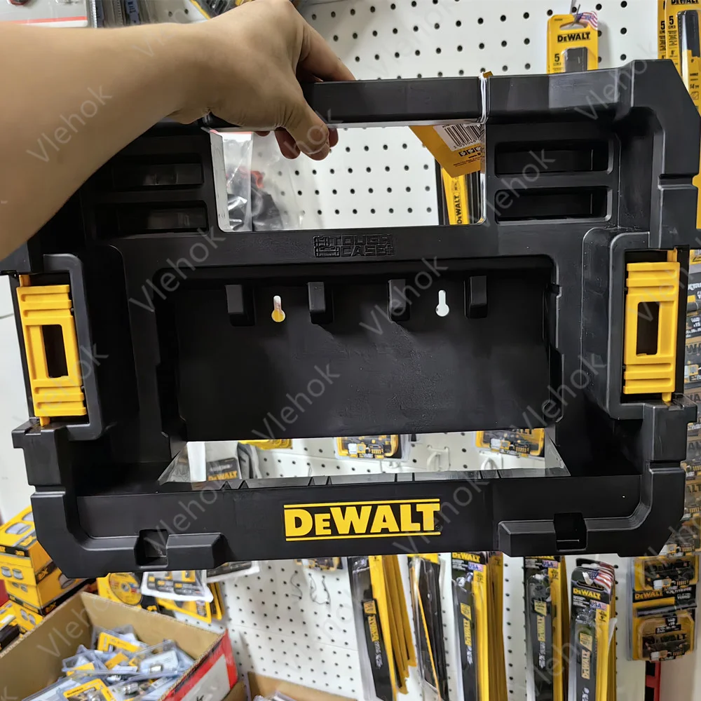 DEWALT DT70716 Caddy Case Compatible With TSTAK SYstem Connectable Integrated Transprot Handle Tool Box Storage Case