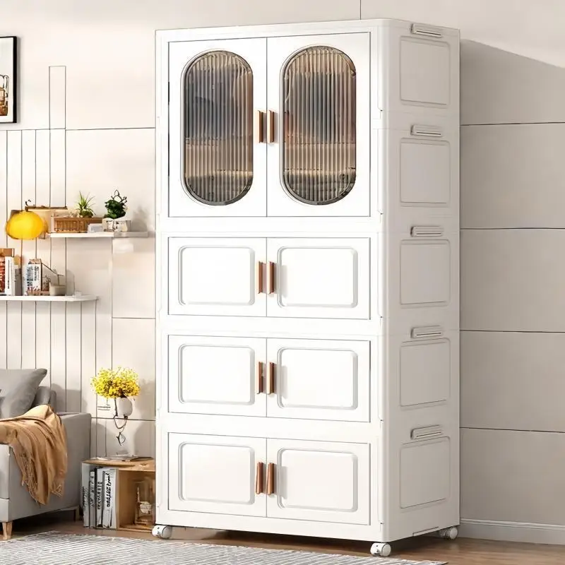 

Простой шкаф для хранения в гардеробе, бытовой многослойный детский детский костюм, закуски для гостиной