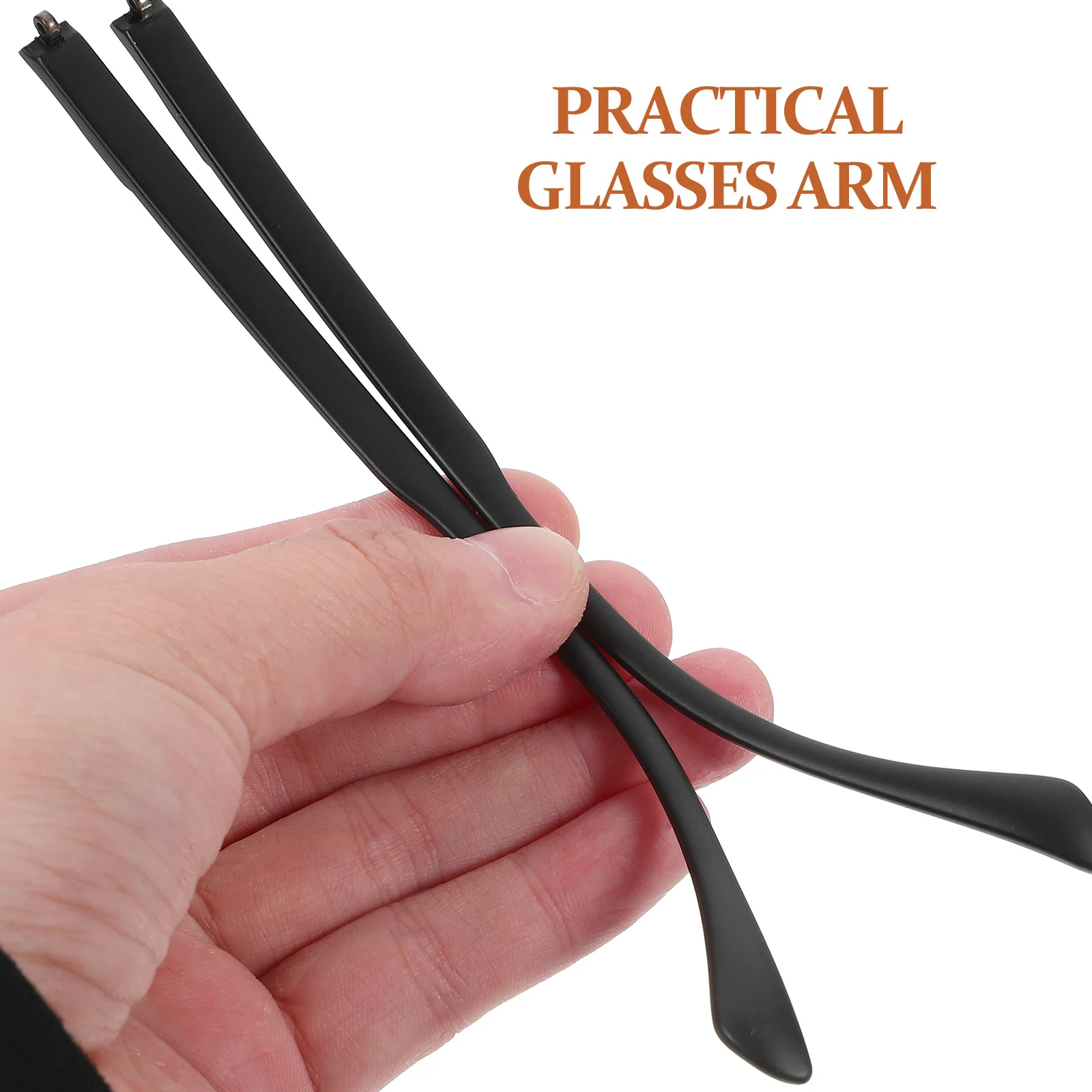 1 زوج TR90 النظارات معبد استبدال النظارات العالمية الأسلحة لإصلاح دائم خفيفة الوزن نظارات الساق بين قوسين للبالغين #2