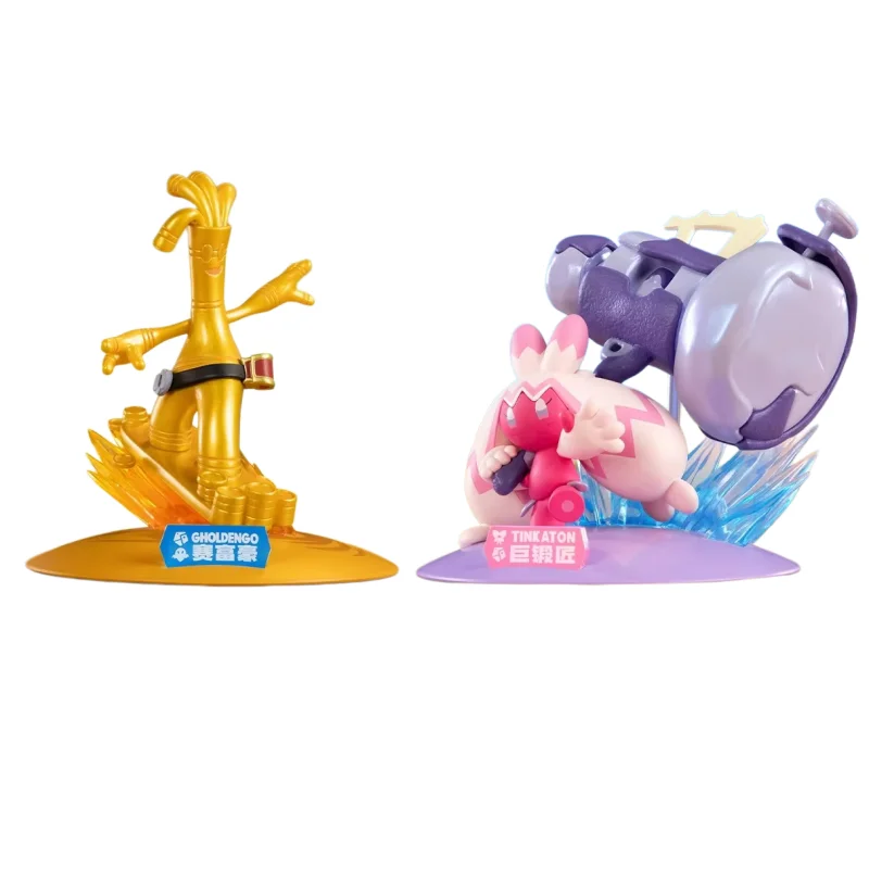 

Аниме Pokemon TINKATON GHOLDENGO, фигурки, оригинальная домашняя настольная коллекция, модель, украшения, праздничные подарки, детские игрушки