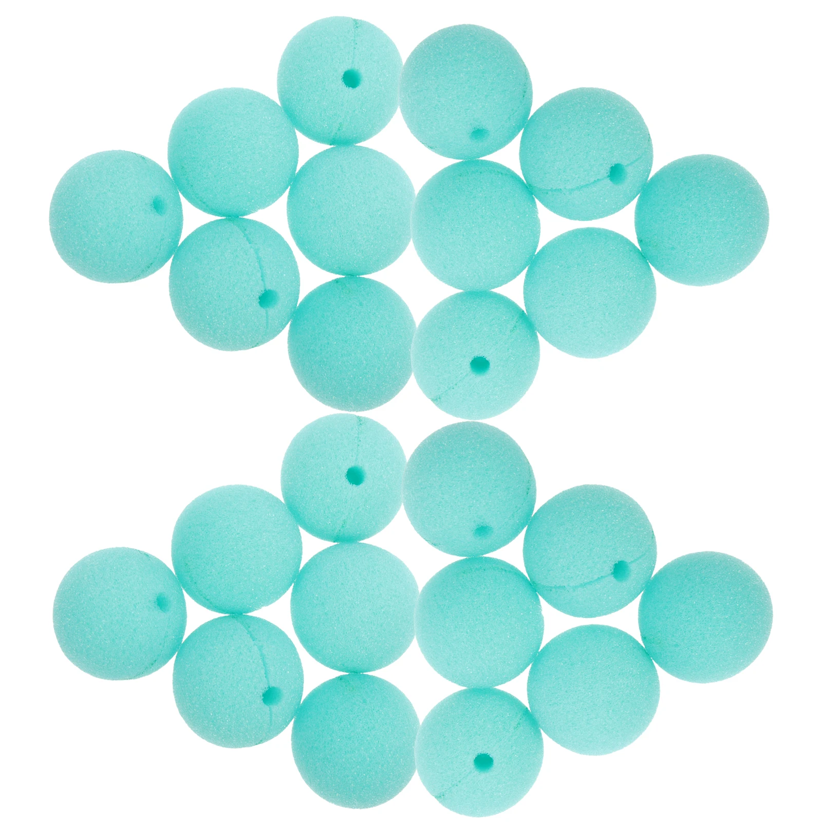 

20pcs Clown Noses Funny Sponge Prop Perfect Fit Adult Circus Party Favor Halloween Masquerade Decoration Safe Material