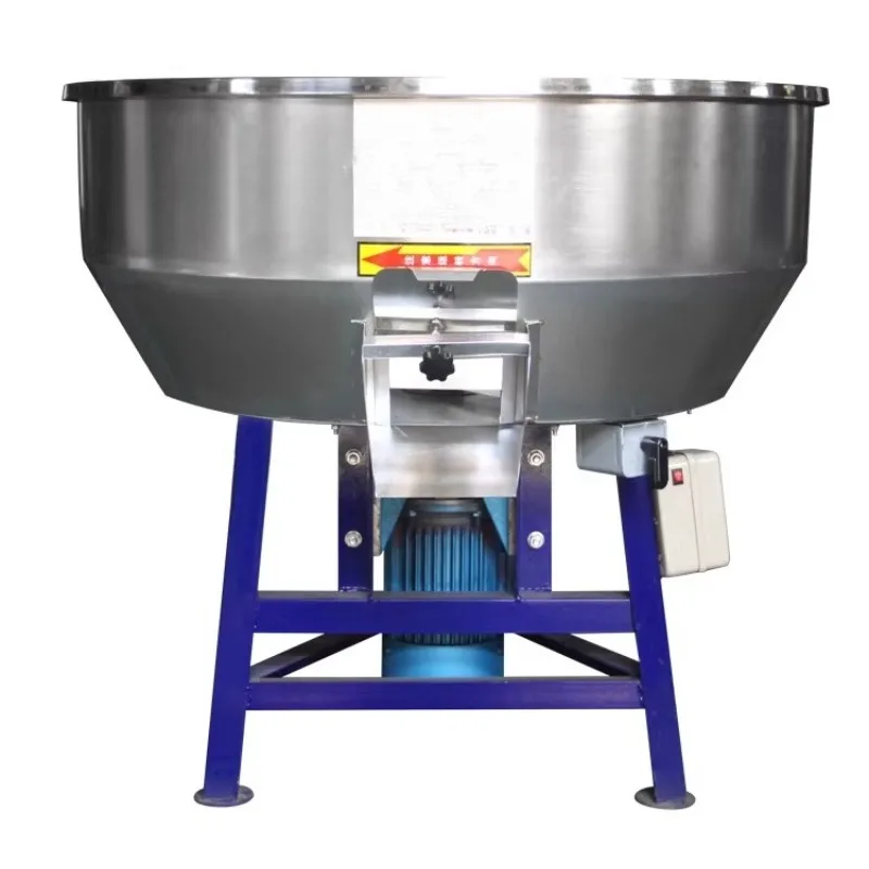 

Feed mixer, thickened 201 stainless steel, farm household, fully automatic small mixing drum