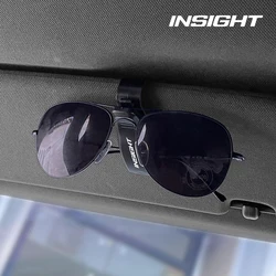 Auto Sun Visor Sunglasses Clip Card Ticket Holder Pen Case For Honda Insight 2009 2010 2011 2012 2013 2014 2019-2020 2022 ZE2 3