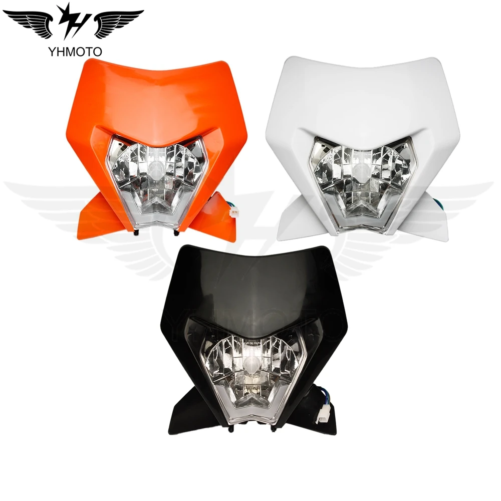 ل KTM EXC-F 300 2024 دراجة نارية استبدال الجبهة العلوي هدية القلنسة العلوي كشافات البقاء قوس حامل #1