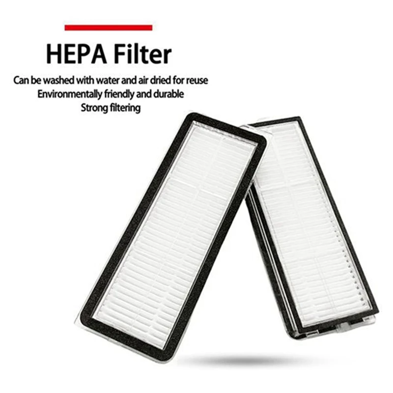 MAKE 6 個クリーナーフィルター Roborock-Qrevo-Curv-Qrevo-S-Qrevo-Plus-Qrevo-Pro-掃除ロボットアクセサリー用