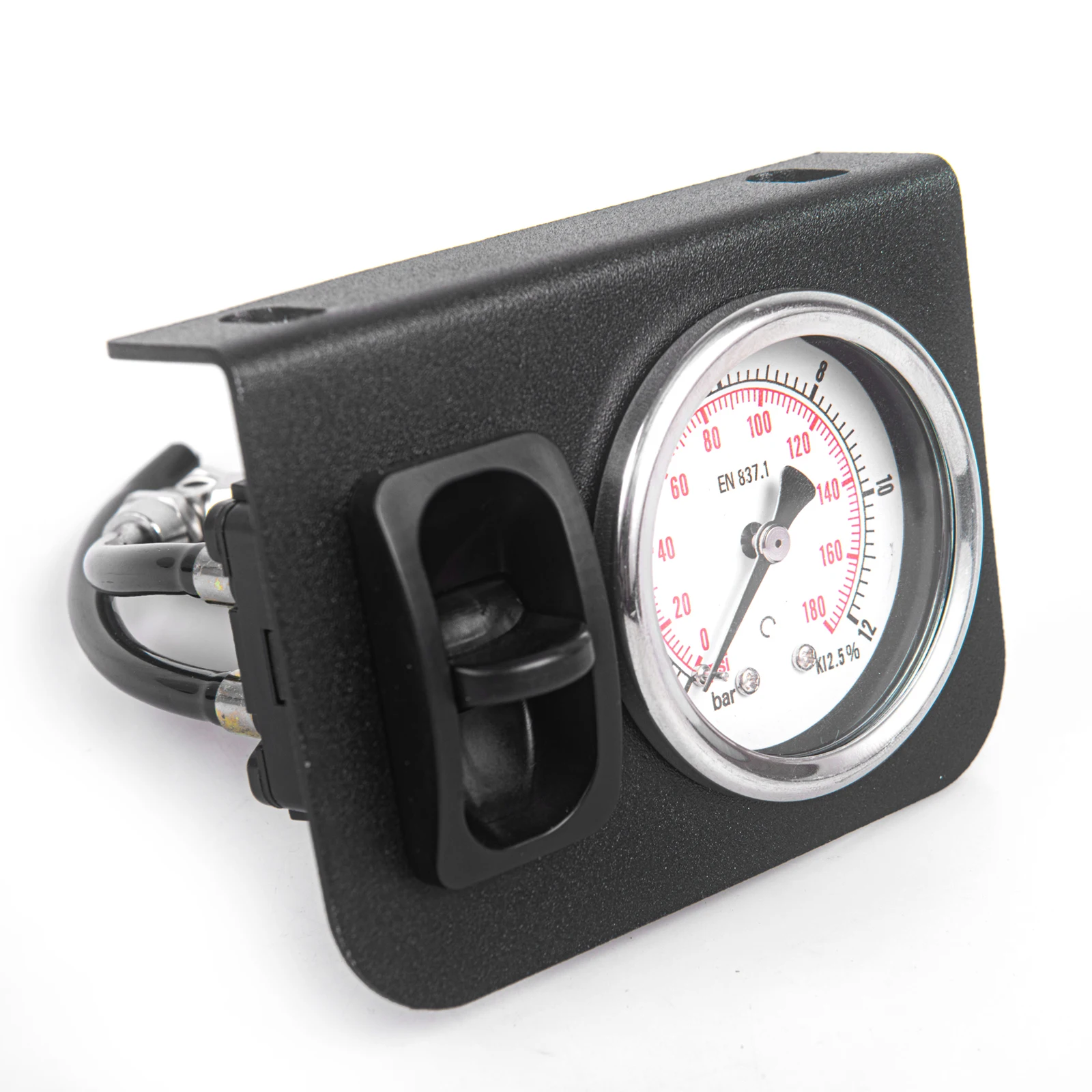 

Universal Air Control Switch Manual Paddle Valve With 200 PSI Gauge For Truck Seat & Air Suspension system