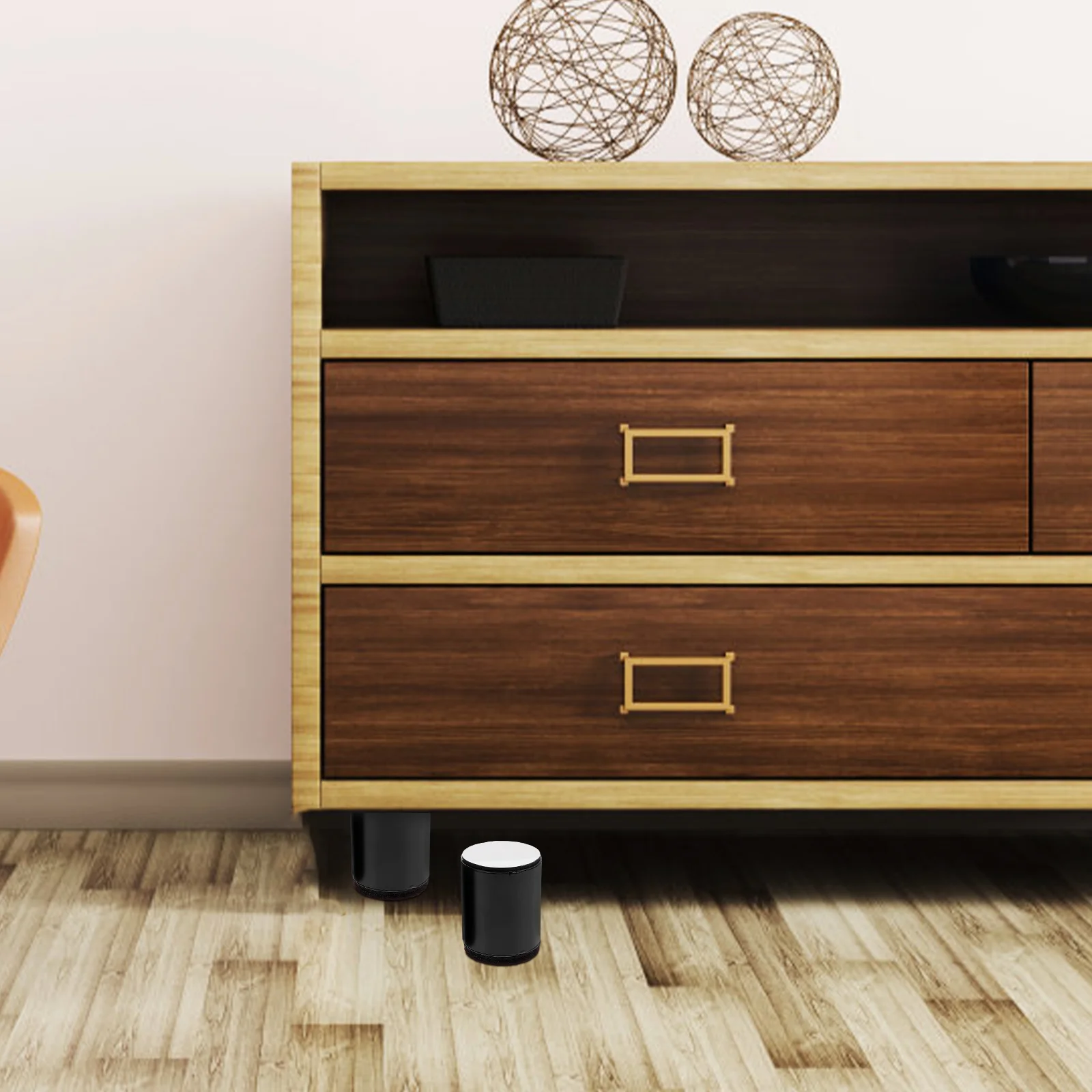 4 Stück Möbel Fuß Booster Pad Bett Riser Pads Sofa Riser Tisch und Stuhl bezug/Raisers Kohlenstoffs tahl