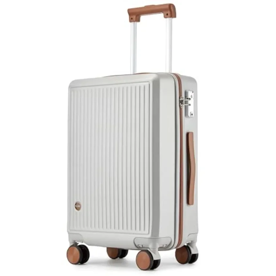Carry on Luggage with Spinner Wheels 22x14x9 Airline Approved Carry-on Suitcase Small Hardside Luggage with TSA Lock Hard Shell