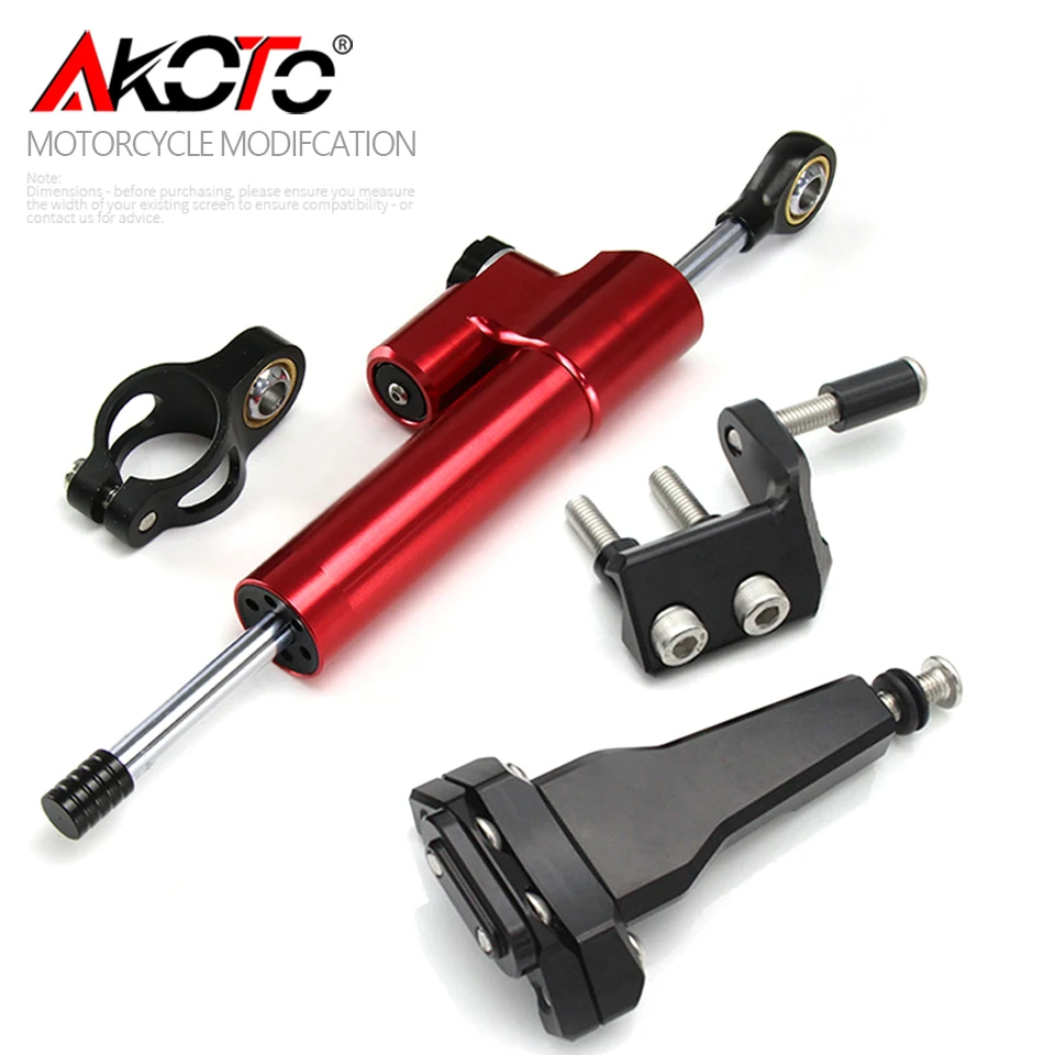 Motorcycles Adjustable Steering Stabilizer Steering Damper Mounting Bracket kit For CFMOTO 450SR 450SS 450 SR SS 2022 2023