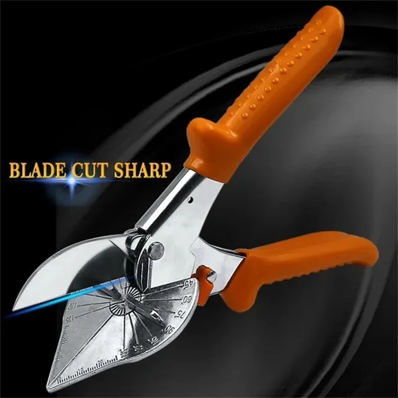 45-135 Degree Multi Angle Mitre Siding Wire Duct Cutter PVC PE Plastic Pipe Hose Scissor Cut Housework Home Decor Plumbing Tool