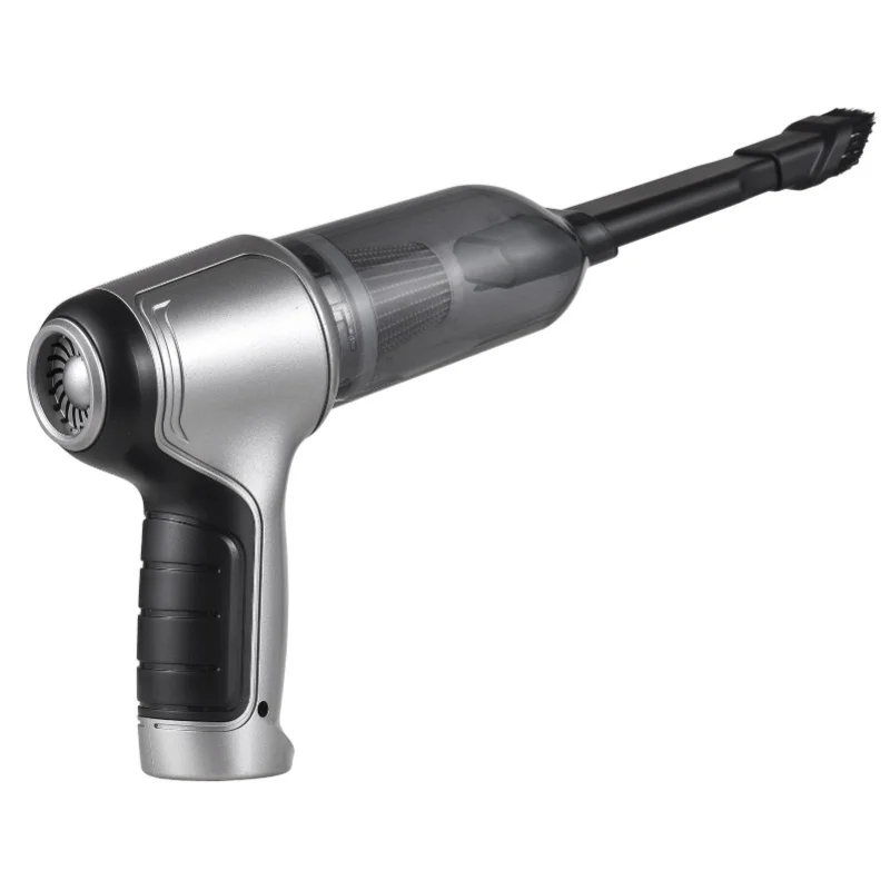 مكنسة كهربائية محمولة للسيارة، منظف لاسلكي محمول، منفضة هواء صغيرة ومضخة يدوية مع شفط قوي 19000Pa، شحن USB