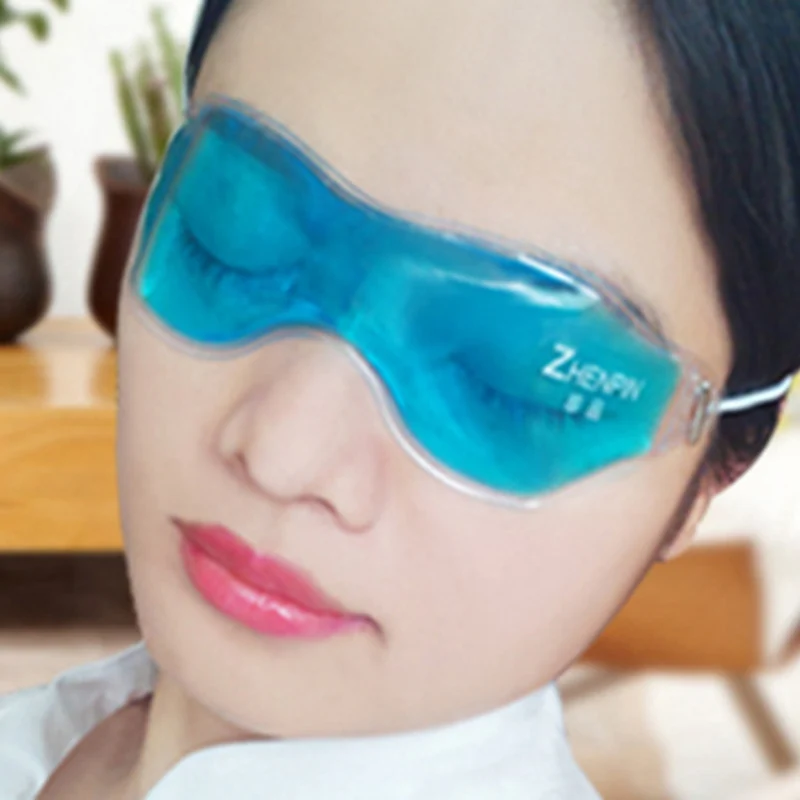 Cooling Ice Eye Mask Fatigue Relief Remove Dark Circles Cooling Eyes Care Relaxing Gel Eye Pad Cold Eye Mask Sleep Mask 