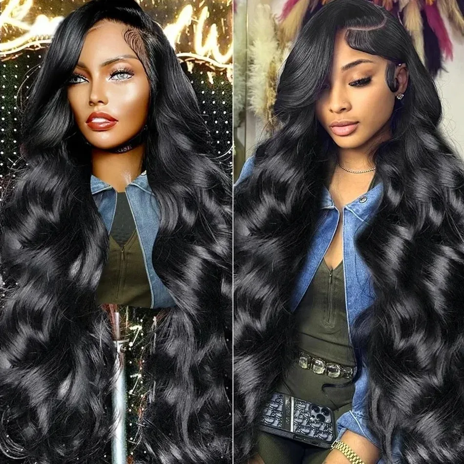 

150 Density 13x6 Body Wave Lace Front Human Hair Wig Brazilian 30 32 Inch 13x4 Hd Transparent Lace Frontal Wigs For Black Women