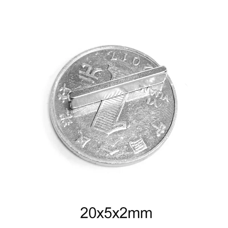 20x5x2 Strong Magnet 20mm*5mm*2mm Block Magnets 20x5x2mm  For Home Refrigerators, Offices DIY 20*5*2