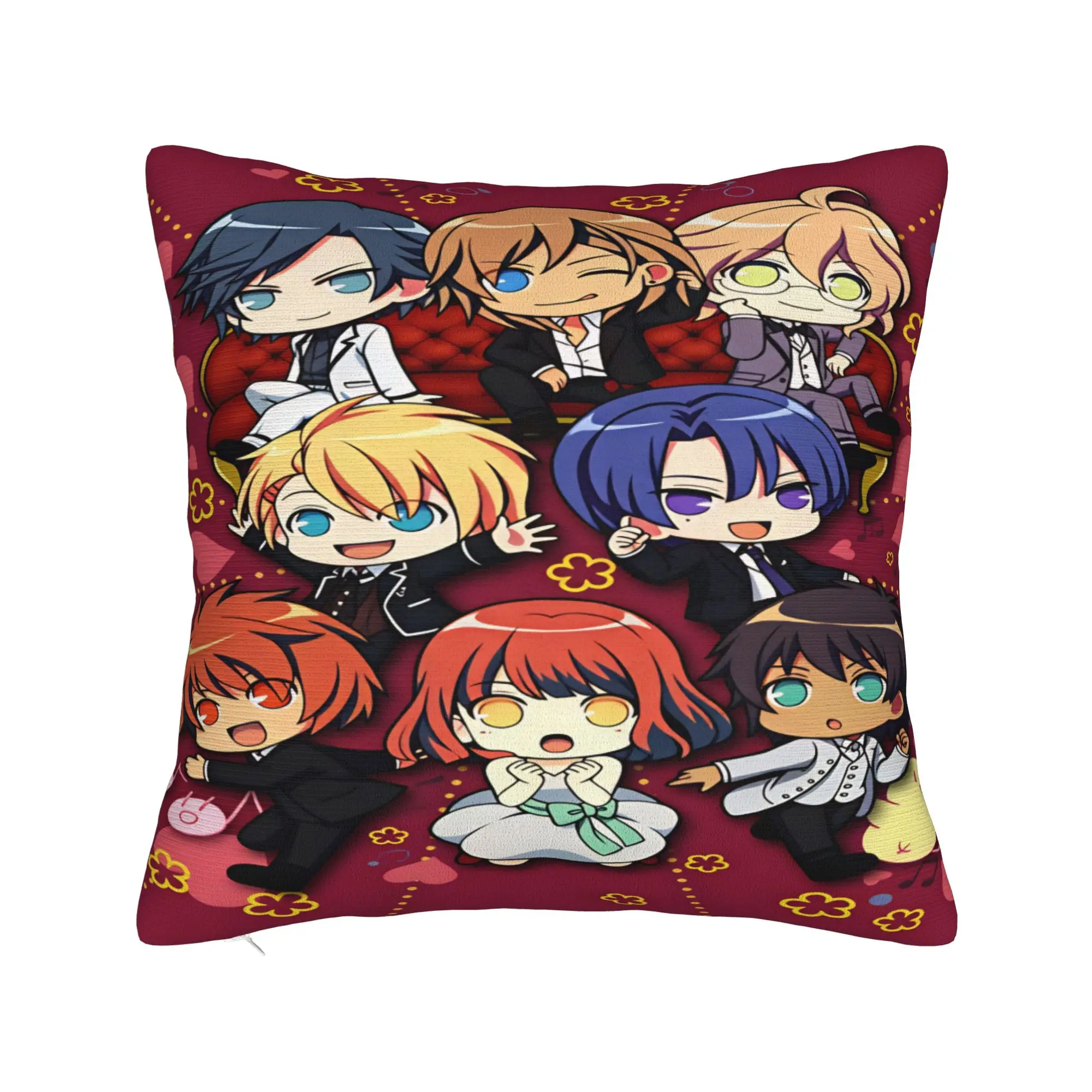 U-Uta no Prince-sama Hijirikawa Masato   Pillowcases  Fashion Pillow Case For Living Room Sofa Comfy Pillow Cover
