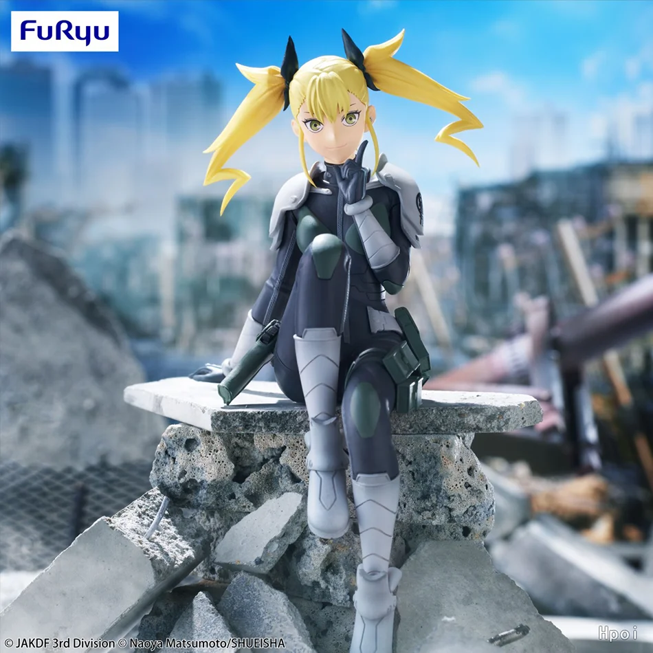 الأصلي 21 سنتيمتر أنيمي kaiju No.8 Hibino كافكا الشكل الدائمة الوحش أنيمي لعبة مجسمة هدية جمع عمل الشكل البلاستيكية #4