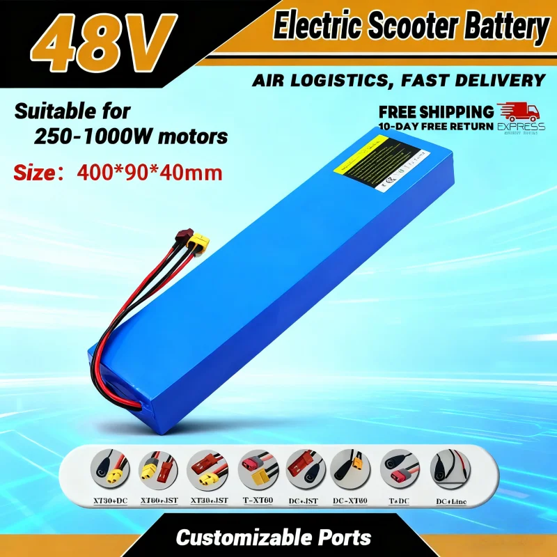 13S4P 48 فولت 15Ah 18650 بطارية ليثيوم أيون مع BMS ل Kugoo M4 M4 Pro ماكس سرعة عالية السعة استبدال البطارية